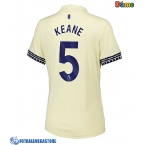Fotballdrakt Dame Everton Michael Keane #5 Bortedrakt 2025-26 Kortermet